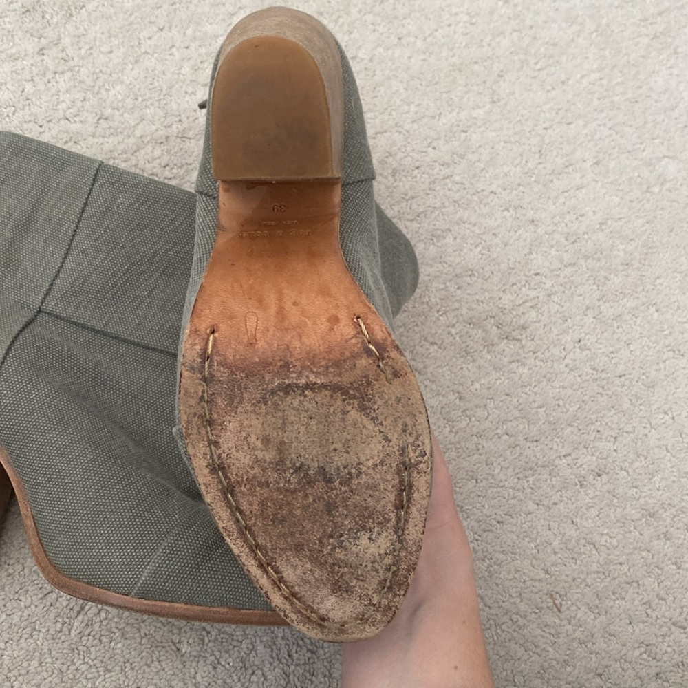 Rag And Bone Canvas Booties. Originally $395 - image 3